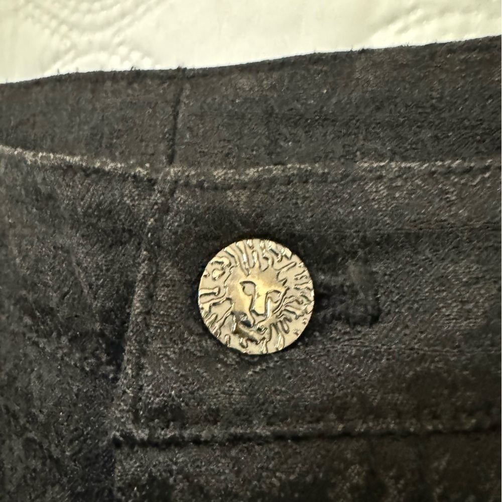 Anne Klein A LINE Size 8 Black Career Pant beautiful design in weave - Picture 8 of 9